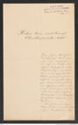 k.k. naturhistorisches Hofmuseum, Intendanzakten 1885-1896 (Hauer), Aktenzahl Z.673/1891, Seite 1